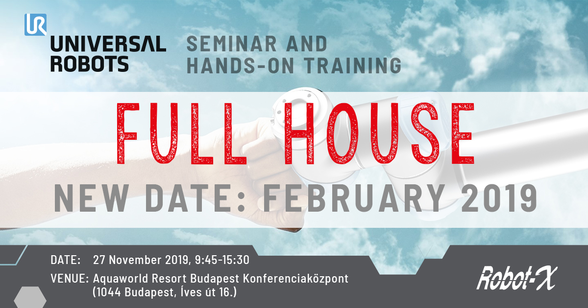 Universal Robots seminar: full house in November 